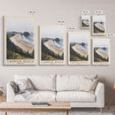 Cannon Beach, Oregon Watercolor Beach Print, Vacation Gift, Oregon Wall Art, Framed Canvas Print, Framed Beach Painting