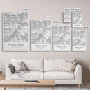 Moreno Valley Street Map, California Map, City Map Art, Modern Art, Wall Art, Canvas Print, Wall Art For Bedroom, Couple Gift, Travel Print