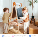 Tiny Land® Caramel Magnitales Easel & Paper Roll Set
