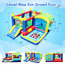 7-In-1 Inflatable Bounce House With Ball Pit, Obstacles And Bouncy Castle (SAK50823)