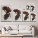The Matador - Framed Canvas Print - Spanish Style Art - Cultural Home Decor