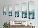Misty River Landscape Canvas Print Smoky Mountain Art Coastal Wall Art Bedroom or Living Room Rustic Decor Panoramic Wall Piece