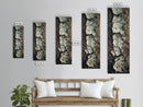 Cracked Earth, Textured Art, Wabi Sabi Art, Canvas Print, Geometric Wall Art, Abstract Landscape, Earth Tones