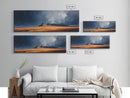 Desert Storm Canvas Print Moody Landscape Art, Southwestern Wall Art, Nature Painting, Office Decor, Living Room Artwork
