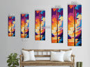 Fishing Pole, Lakeside Wall Art, Nature Canvas Print, Cabin Home Decor, Rustic Artwork, Living Room Wall Art, Adventure Art