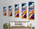 Rocky Beach Waves, Canvas Print, Coastal Landscape Art, Ocean Scene, Serene Nautical Decor, Beach House Wall Art, Home Accent