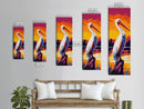 Majestic Pelican Artwork, Canvas Print, Vibrant Coastal Wildlife, Nature-Inspired Wall Decor, Beach House Aesthetic, Animal Art