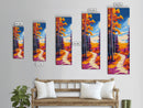 Autumn Path, Framed Canvas Print, Fall Wall Art, Nature Decor, Cozy Home Decor, Vibrant Fall Scene, Large Wall Art, Warm Tones