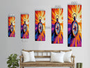 Compass Glow, Adventure Art, Nautical Decor, Travel Inspiration, Office Wall Art, Abstract Style, Canvas Print, Unique Gift