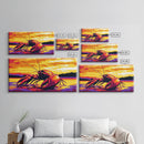Giant Lobster, Nautical Artwork, Seafood Kitchen Art, Framed Canvas Print, Coastal Wall Decor, Ocean Life Painting, Vibrant Marine Art