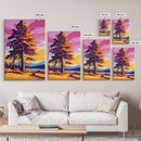 Majestic Tree, Golden Leaves, Autumn Serenity, Canvas Print, Nature Wall Art, Vibrant Fall Decor, Living Room Artwork