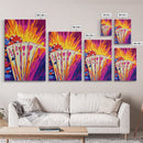 Poker Cards, Casino Vibes, Framed Canvas Print, Gambling Wall Art, Man Cave Decor, Vegas Aesthetic, Bold Home Art, Lucky Poker Decor