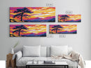 Lone Tree Art, Sunset Landscape, Nature Wall Decor, Mountain View, Rustic Home Art, Southwest Aesthetic, Large Wall Art, Canvas Print