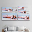 Driftwood, Coastal Nature Print, Organic Modern Decor, Framed Canvas Print, Minimalist Beach House Wall Art, Neutral Earthy Aesthetic