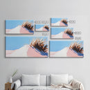 Sand Dune, Ocean Breeze, Beach Aesthetic, Coastal Minimalism, Modern Nature Wall Art, Bedroom Decor, Canvas Print, Neutral Color Palette