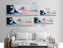 Desert Scene, Western Landscape, Minimalist Art, Framed Canvas Print, Modern Home Decor, Boho Wall Art, Office Wall Art, Nature Print