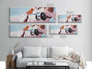Western Girl, Cowgirl Aesthetic, Feminine Art, Framed Canvas Print, Rustic Wall Art, Minimalist Art, Boho Decor, Bedroom Art