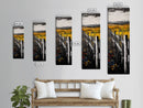 Rustic Fence, Country Landscape, Fall Fields, Farmhouse Wall Decor, Living Room Art, Framed Canvas Print, Nature Home Artwork