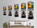 Beach Chair, Coastal Wall Art, Relaxation Painting, Framed Canvas Print, Seaside Decor, Nautical Art, Living Room Wall Art, Summer Vibes
