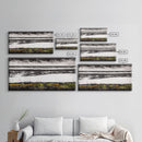 Coastal Horizon, Black and White Beach, Minimalist Seascape, Monochrome Art, Nature Inspired, Framed Canvas Print, Office Wall Decor