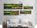 Kayak Adventure, Outdoor Canvas Print, River Wall Art, Nature Inspired, Sports Decor, Modern Home Art, Living Room Canvas Print