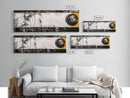 Abstract Geometry, Modern Art, Black and White Decor, Canvas Print, Bold Minimalist Painting, Office Wall Artwork, Unique Statement Piece