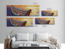 Sunset Hammock, Tranquil Waters, Ocean Relaxation, Framed Canvas Print, tropical bedroom art, chill beach vibe, coastal decor