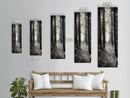 Forest Trail, Woodland Path, Light Through Trees, Nature Escape, Canvas Print, Cabin Wall Art, Cozy Autumn Home Decor, Bedroom Artwork