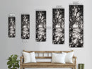 Tree Shadows, Woodland Light, Forest Stroll, Peaceful Canopy, Dappled Light Canvas Print, Cozy Living Room Wall Art, Autumn Decor