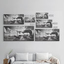 Beach Shack, Driftwood Table, Seaside Shelter, Sun Rays, Canvas Print, Rustic Coastal Art, Boho Decor, Dining Room Wall Art, Cabin Wall Art