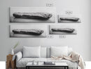 Driftwood Texture, Natural Wood, Organic Surface, Rustic Element, Canvas Print, Minimalist Wall Art, Entryway Decor, Modern Neutral Art