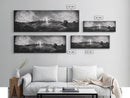 World Map, Globe Horizon, Explorer’s Dream, Canvas Print, Travel Wall Art, Surreal Photography, Study Room Adventure Decor