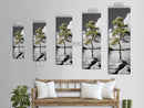 Twisted Pine Tree, Nature Serenity, Calm Wilderness, Coastal Forest, Framed Canvas Print Boho Bedroom Wall Art, Earth Tone Decor