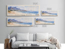 Boulders Beach, Cape Town Watercolor Beach Print, Vacation Gift, Cape Town Wall Art, Beach Painting, Beach Decor, Beach Painting