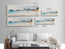 Coffee Bay, South Africa Watercolor Beach Print, Vacation Gift, South Africa Wall Art, Beach Painting, Beach Decor, Beach Painting