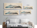 Kri Island, Indonesia Watercolor Beach Print, Vacation Gift, Indonesia Wall Art, Beach Painting, Beach Decor, Beach Painting