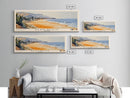 Ream Beach, Cambodia Watercolor Print, Vacation Gift, Cambodia Wall Art, Beach Painting, Beach Decor, Large Wall Art, Wood Frame Art