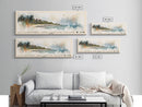Sanibel and Captiva Island, Florida Watercolor Beach Print, Vacation Gift, Florida Wall Art, Beach Painting, Beach Decor, Beach Painting