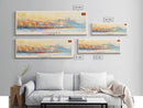 Coimbra Portugal Travel Art, City Art, Framed Canvas Print or Metal Wall Art, Europe Travel Poster, Panoramic Wall Art, Extra Wide Wall Art