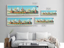 Stary Oskol Russia Travel Print Wall Art, Panoramic City Art, Travel Art, Wall Decor, Vacation Gift, Framed Canvas Print Or Metal Art