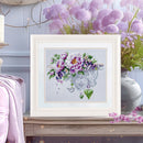 Floral Decor Counted Cross Stitch Kit by Magic Needle 70-05