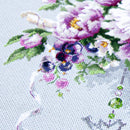 Floral Decor Counted Cross Stitch Kit by Magic Needle 70-05