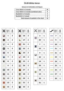 White Heron 70-09 Counted Cross-Stitch Kit