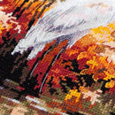 White Heron Counted Cross Stitch Kit by Magic Needle 70-09