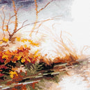 White Heron Counted Cross Stitch Kit by Magic Needle 70-09