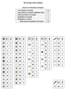 Take Time to Relax 70-10 Counted Cross-Stitch Kit