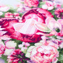 Blooming Heart Counted Cross Stitch Kit by Magic Needle 70-15
