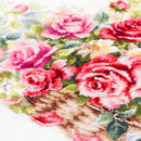 Basket with Roses Counted Cross Stitch Kit by Magic Needle 70-19