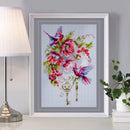 Keys to Be Happy Counted Cross Stitch Kit by Magic Needle 70-20