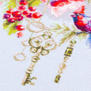 Keys to Be Happy Counted Cross Stitch Kit by Magic Needle 70-20
